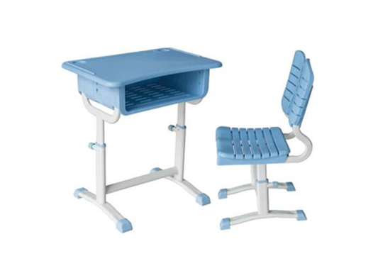 HL-A2006 塑钢旋钮式升降课桌椅