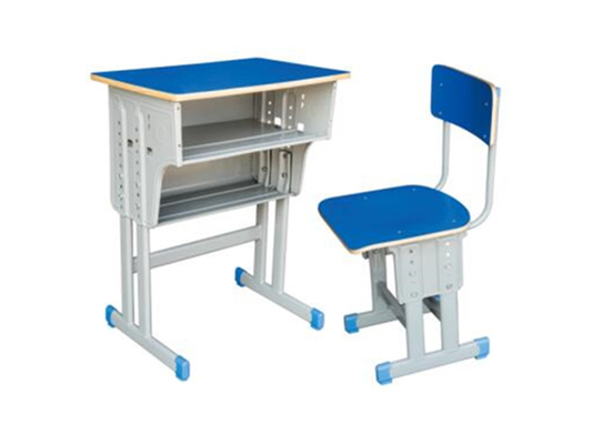 HL-A2056 多层板双层双柱课桌椅