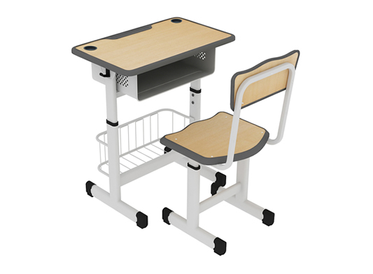 中小学生学习桌学校培训可升降定制课桌椅