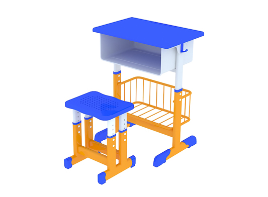 学校中小学生课桌椅可升降儿童学习桌椅